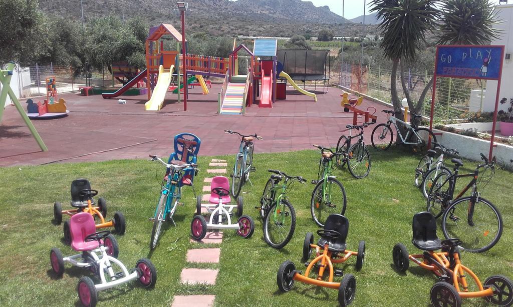 Paradisio Baby & Kinder Hotel Stavrós エクステリア 写真